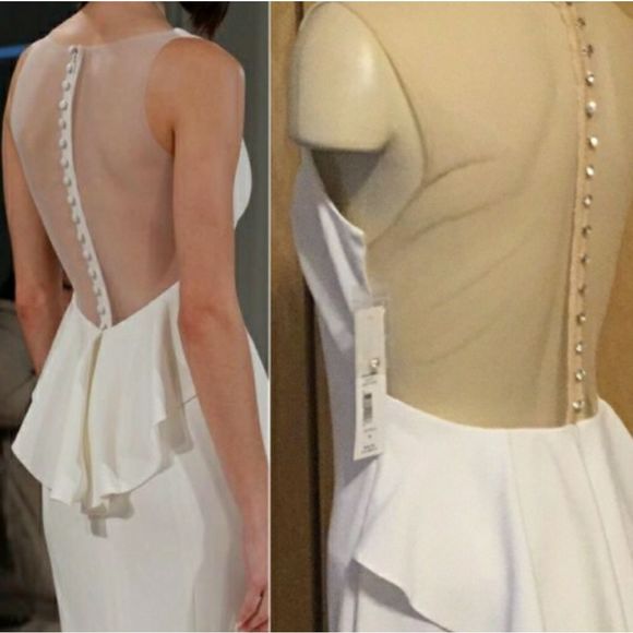 Badgley Mischka ligh Igor Embellished- Mesh Gown - Picture 3 of 9